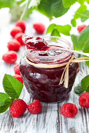 confiture de framboise