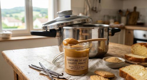Confiture de lait cocotte minute